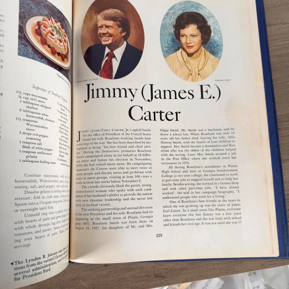 The First Ladies Cook Book Favorite Recipes of‎ All the Presidents 1977 Edition